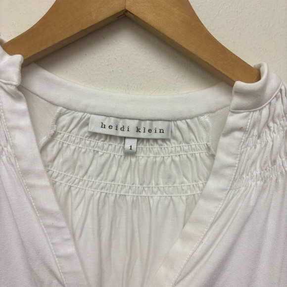 Heidi Klein Cote Sauvage Smocked Tunic - Picture 5 of 12